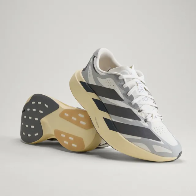 【adidas 愛迪達】運動 休閒 慢跑 男鞋 ADIZERO EVO SL EXO M (KJ0430)
