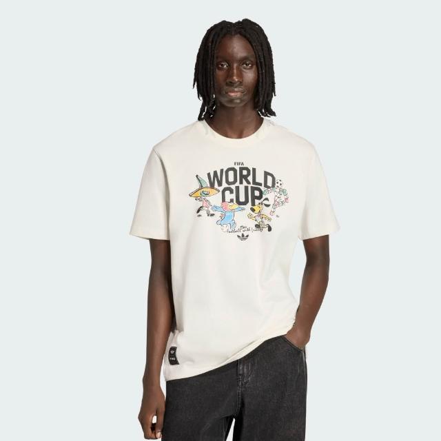 【adidas 愛迪達】運動 休閒 T恤 男上衣 MASCOT TEE ALL(KE2038)