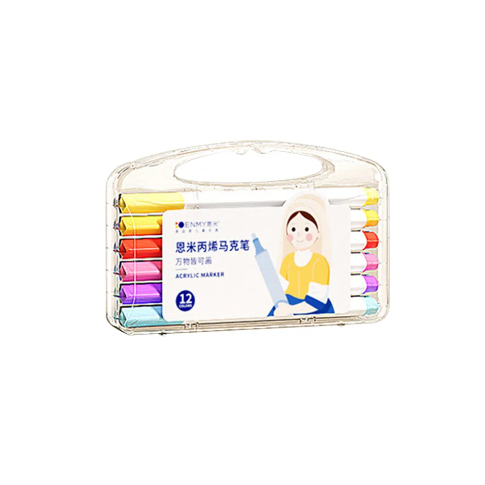 【ENMY 恩米】丙烯馬克筆-80色(塗鴉筆/彩色筆/水性彩筆)