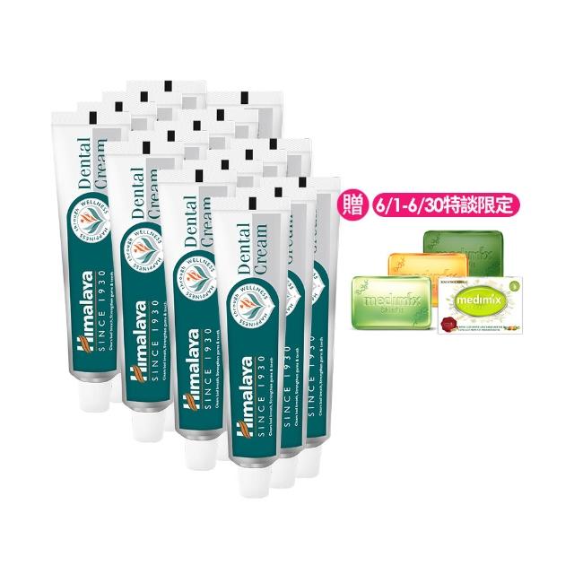 【Himalaya 喜馬拉雅】原廠草本牙膏100gX16入囤貨分享組(草本/護齦配方)