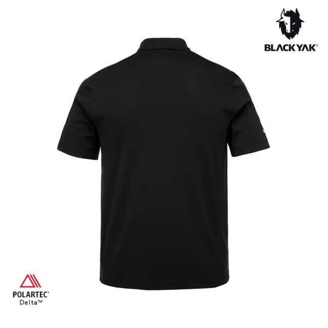 【BLACKYAK】男 POLARTEC DELTA涼感短袖半開襟(三色)戶外登山 透氣 防紫外線 吸濕快乾｜FB1MC801