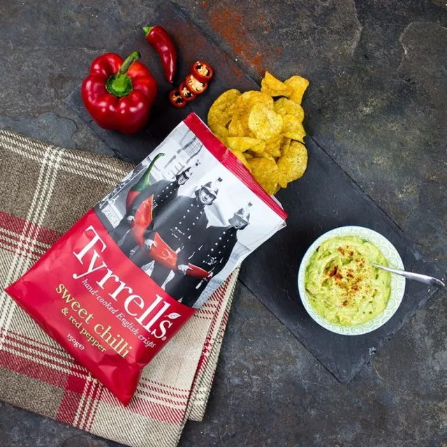 【Tyrrells】泰勒思英國洋芋片 無麩質 135g-150g/包x2入(任選口味)