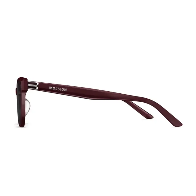 【MOLSION 陌森】宋雨琦同款 方形膠框偏光太陽眼鏡(MS3133-C30)