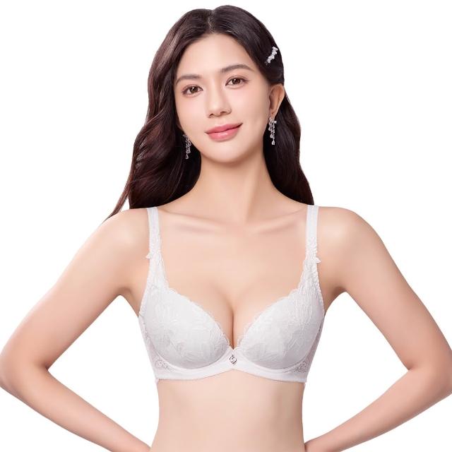 【Swear 思薇爾】撩波巴黎之春系列B-C罩涼感蕾絲集中包覆女內衣(奶油色)