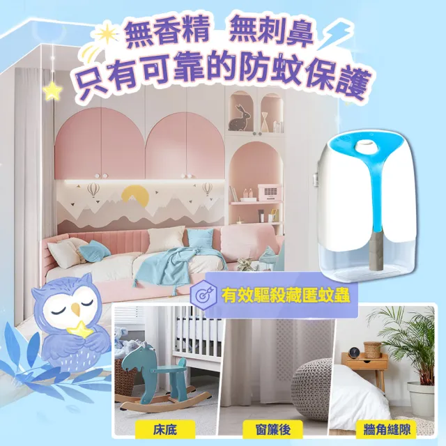 【雷達】薄型液體電蚊香補充瓶(無臭無味/薰衣草45ml 一盒共兩瓶)