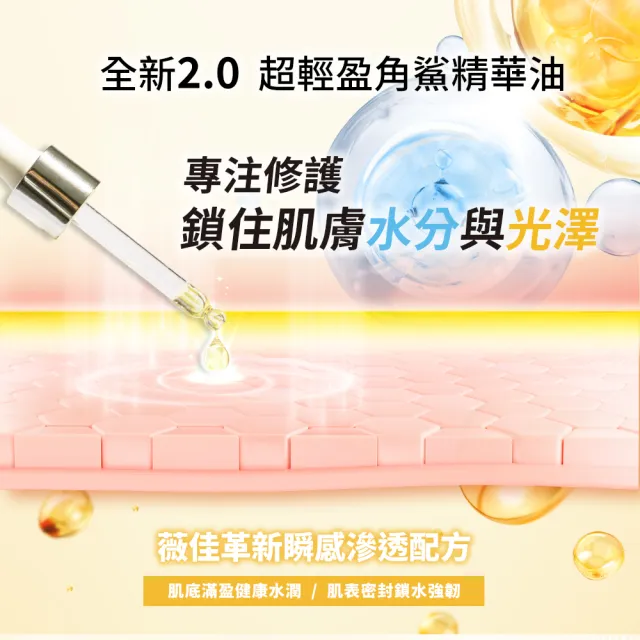 【Swissvita 薇佳】超輕盈角鯊精華油2.0 30ml(全方位保養 一瓶搞定)
