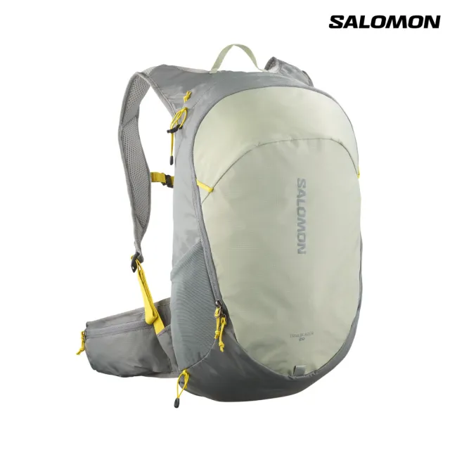 【salomon】TRAILBLAZER 20 多功能背包 石灰/海草綠/水芹綠