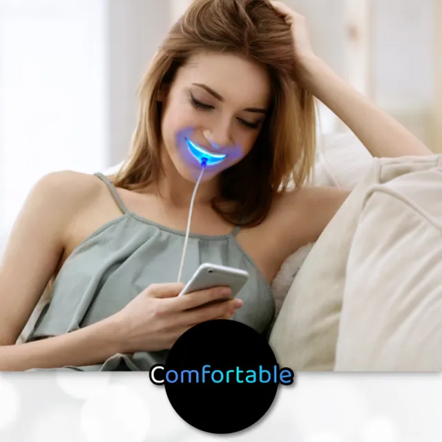 【FastWhite 齒速白】第三代藍光牙齒鑽白系統 F9900 溫和不刺激(非牙齒美白貼片)