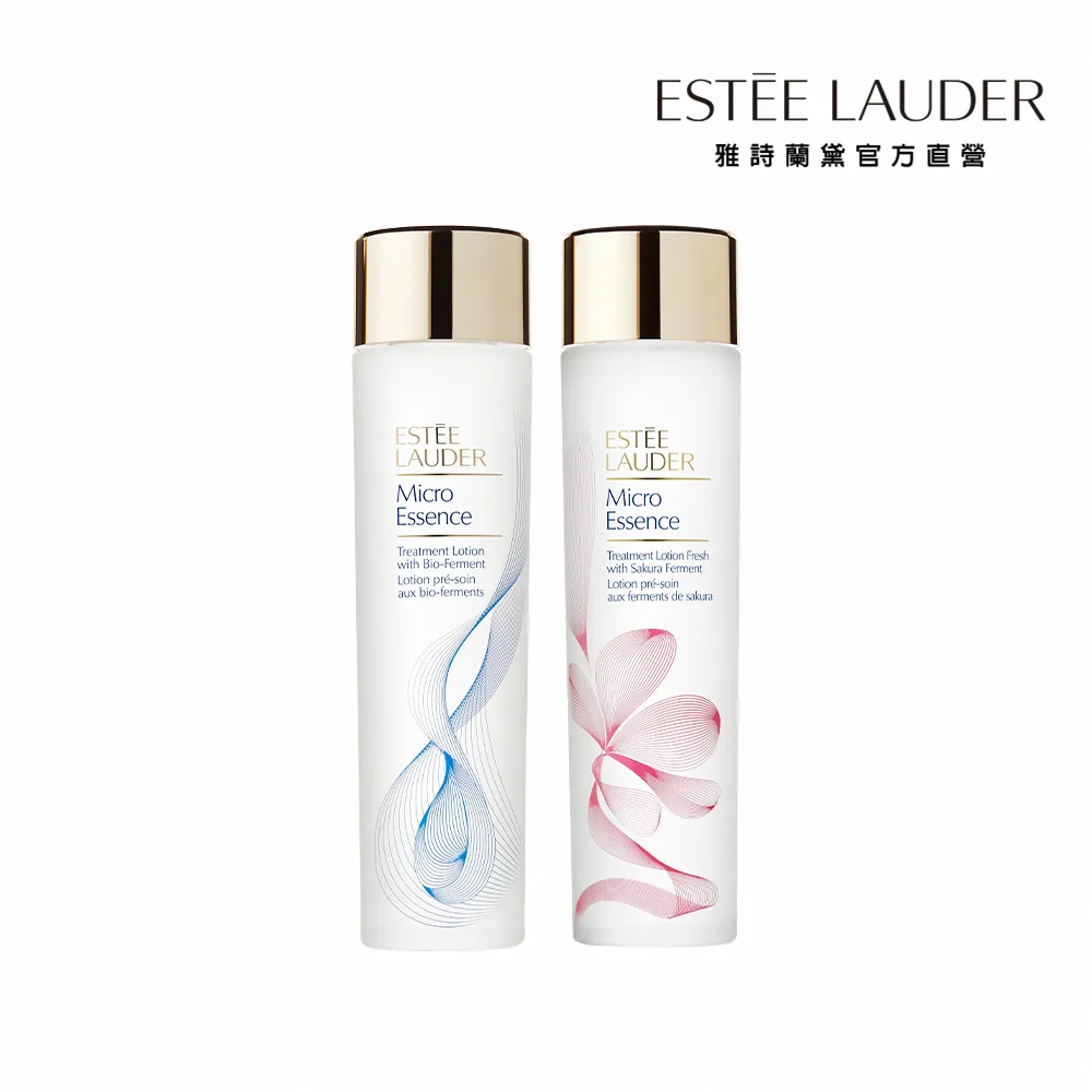 【Estee Lauder 雅詩蘭黛】微分子肌底原生露/櫻花版200ml任選(新上市/化妝水/水精華/無酒精)