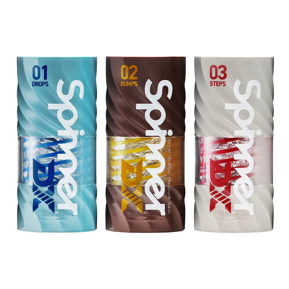 【TENGA官方直營】TENGA SPINNER DX 極上迴旋杯(飛機杯 重複性 加強 增強)