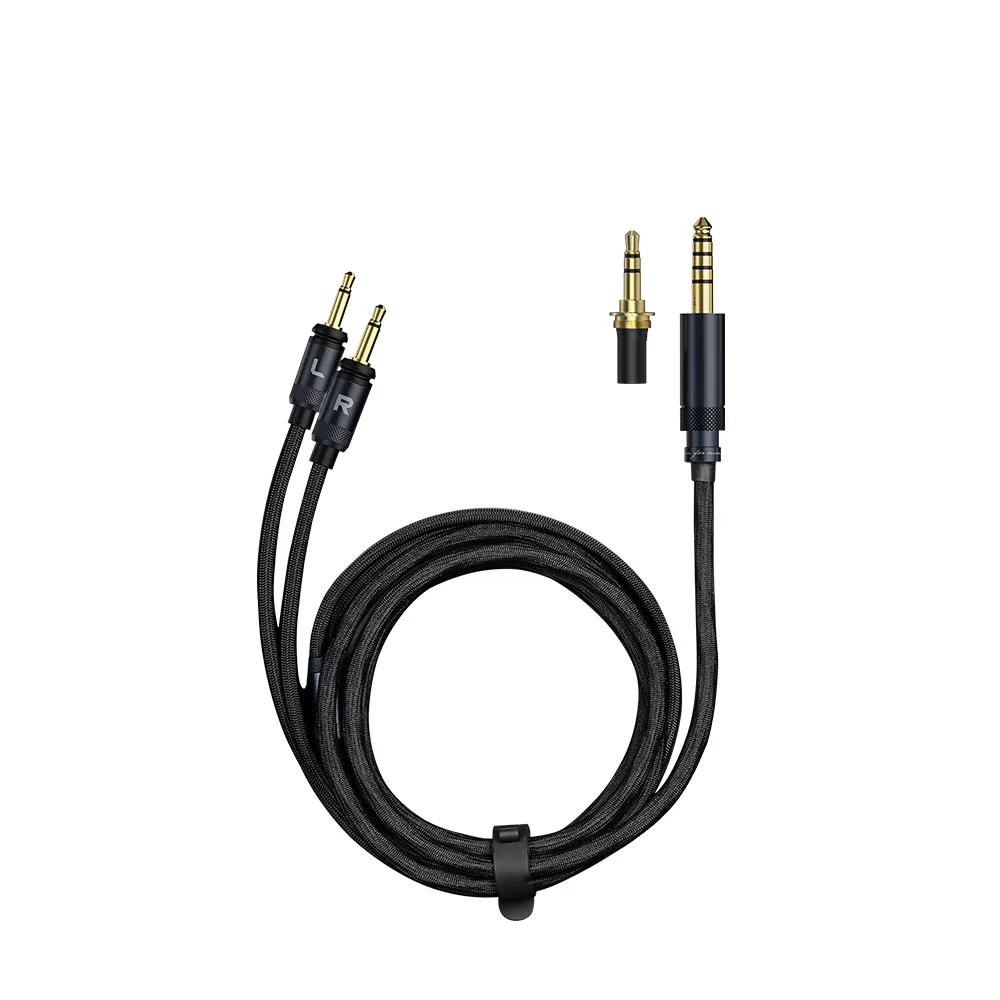 【FiiO】高純度單晶純銀雙3.5mm可換插頭耳機升級線(LL-RD 2024)