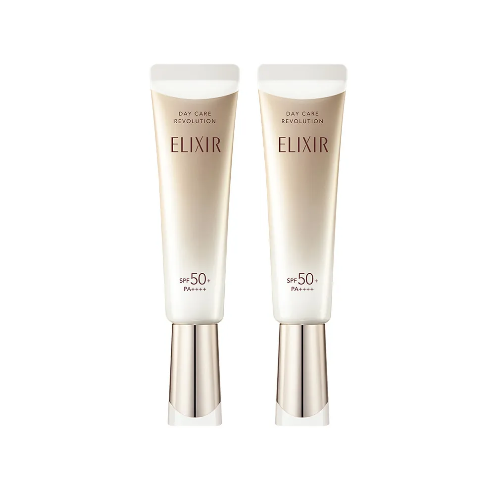 【ELIXIR 怡麗絲爾】膠原彈潤多效美肌乳雙享組(小金管35mlx2)