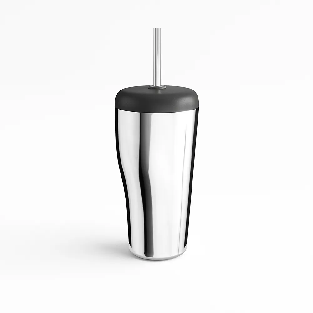 【Georg Jensen 喬治傑生】SKY 旅行杯 鏡面(鏡面拋光不銹鋼 塑膠)