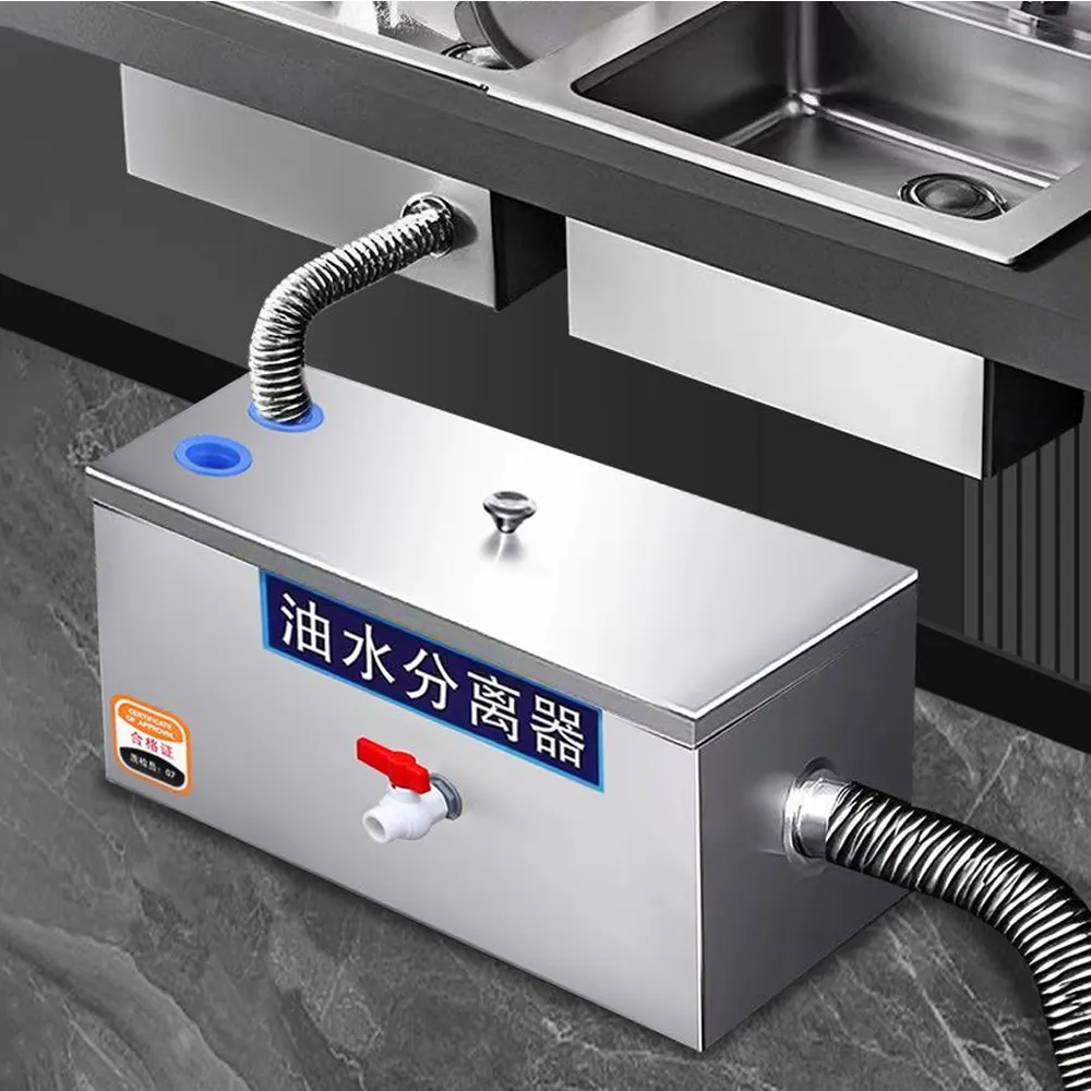 【AMITOF】油水分離器 50*30*30油水隔離器(油水分離 油污分離 油水隔離 截油槽 不鏽鋼隔油池)