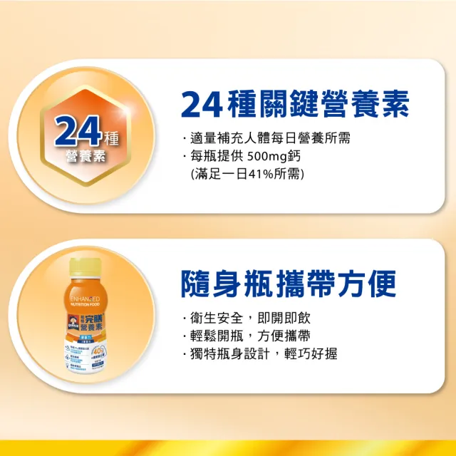 【桂格完膳】營養素優基力3重蛋白237mlx24入