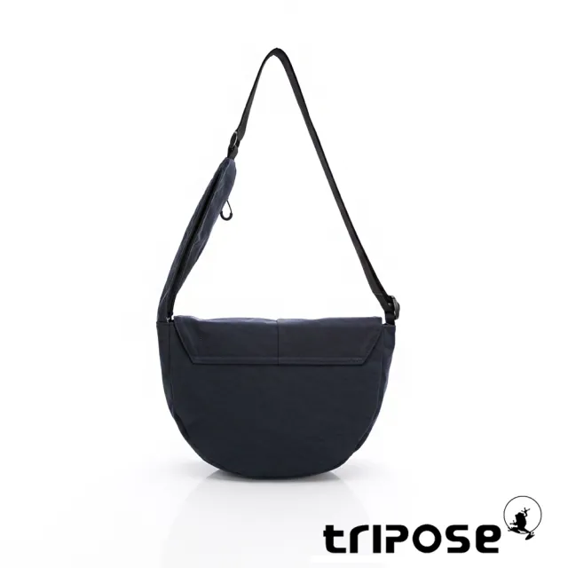 【tripose】ORBIT微皺尼龍半月斜背包-多色 (郵差包/休閒包)