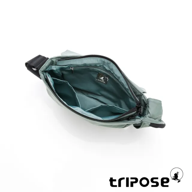 【tripose】ORBIT微皺尼龍半月斜背包-多色 (郵差包/休閒包)