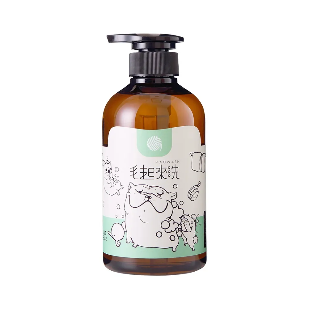 【MAOUP 毛起來】草本養護 癢癢退散寵物洗毛精 汪汪專用500ml(狗洗毛精 狗沐浴乳 狗狗洗澡沐浴露)