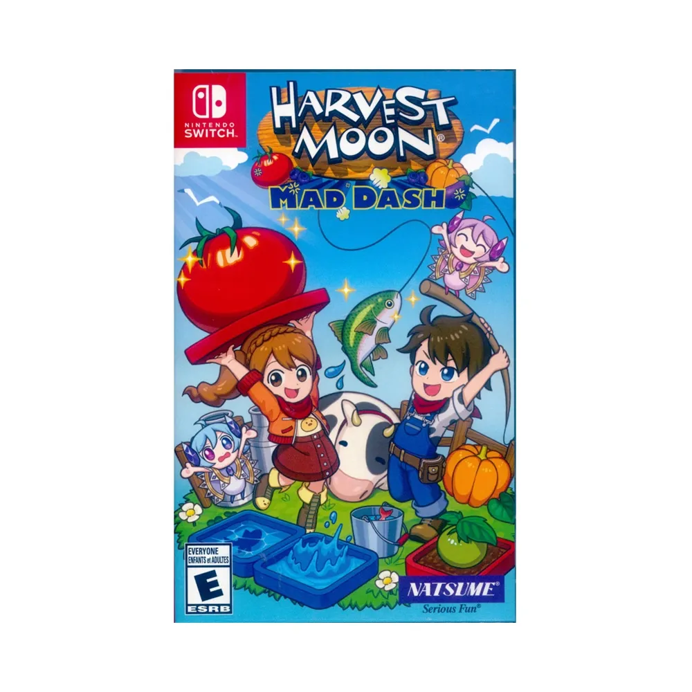 【Nintendo 任天堂】NS Switch 豐收之月：Mad Dash 中英文美版(Harvest Moon: Mad Dash)
