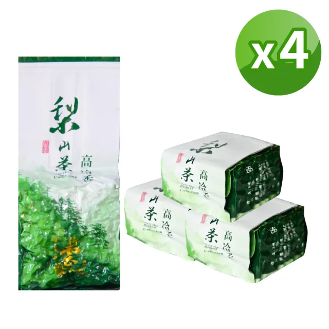 【xiao de tea 茶曉得】梨山五告讚烏龍茶葉75gx4包(0.5斤)