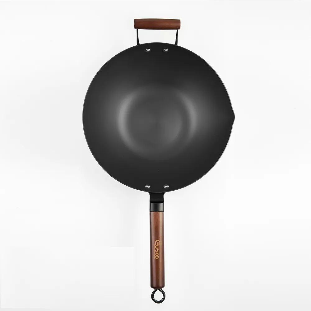 【GUSTO】藍鋼窒化炒鍋32cm(免開鍋 GUSTO3.0)