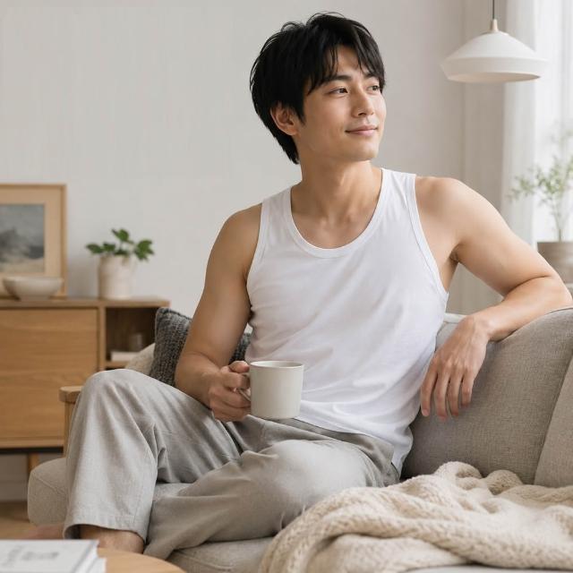 小三福☆男大純棉背心 道服內搭 衛生衣 彈性羅紋棉 台灣MIT☆出貨