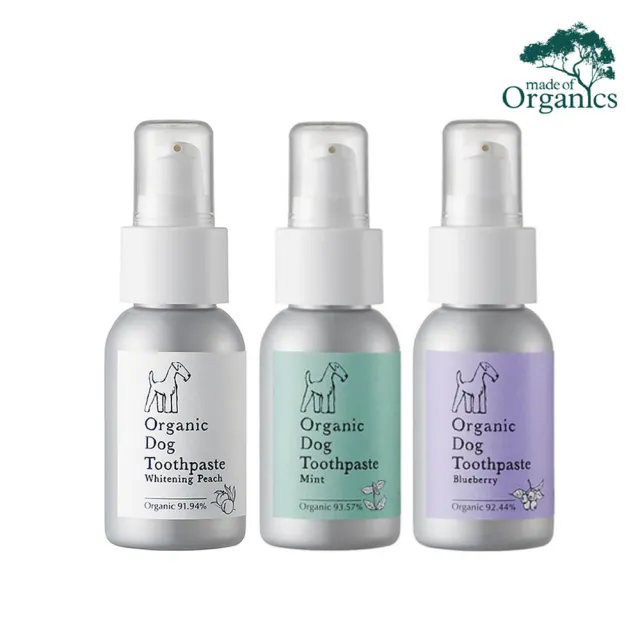 【APDC】奇蹟牙刷(中、大型犬) +PETIORA 口腔貼片L (盒) +有機蘆薈藍莓/薄荷/美白牙膏50g 大型犬潔牙組
