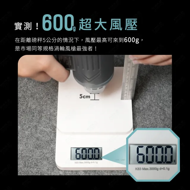 【Philo 飛樂】16000mAh 贈大全配 渦輪無刷暴力風槍 PF52ProC(除塵槍/風槍/吹塵器/吹塵機/鼓風機/暴風槍)