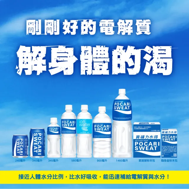 【寶礦力水得】寶礦力水得-原味580ml(共24入 )