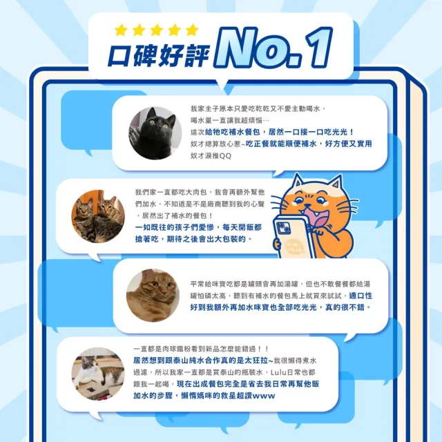 【PAW PAW LAND 肉球世界】補水炸彈主食餐包45gx48入(貓咪主食餐包)