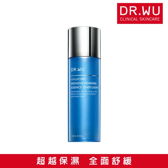 【DR.WU 達爾膚】玻尿酸保濕精華化妝水150ML 清爽型(1元限搶)