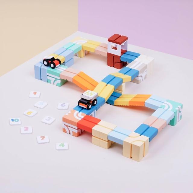 【Qbi 塊樂方程式】123數字冒險組(輕巧隨行組＋123數字基礎桌遊組/47pcs）