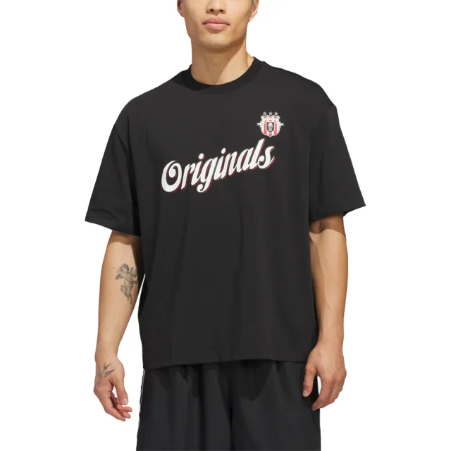 【adidas 愛迪達】圓領短袖T恤 OG Team Tee  男女 - JZ7788