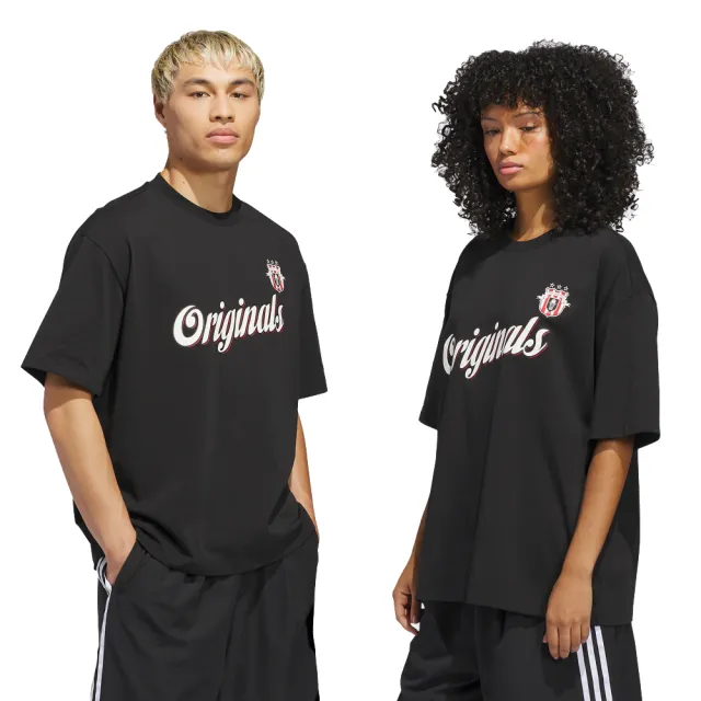 【adidas 愛迪達】圓領短袖T恤 OG Team Tee 男女 - JZ7788