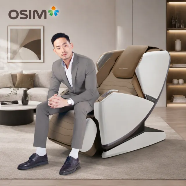 【OSIM】減壓養身椅 OS-8218(拿鐵新色登場 全身按摩 按摩椅 AI按摩椅 減壓改善睡眠)