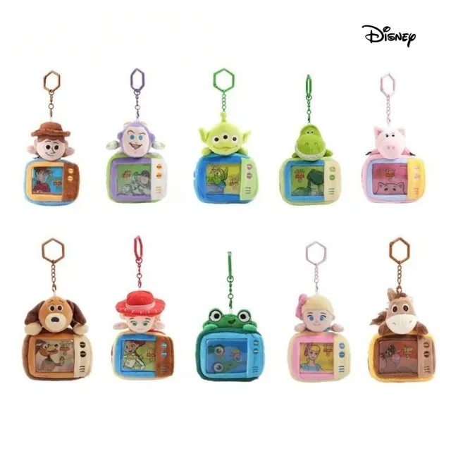 【Disney 迪士尼】雙11 Toy Story玩具總動員周邊商品正版耳機收納包零錢包彈簧狗臘腸狗生日禮物 