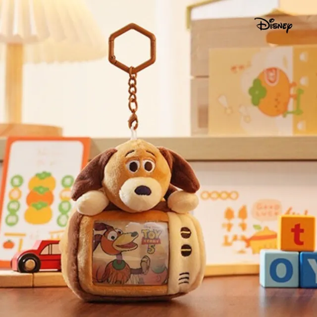 【Disney 迪士尼】雙11 Toy Story玩具總動員周邊商品正版耳機收納包零錢包彈簧狗臘腸狗生日禮物 