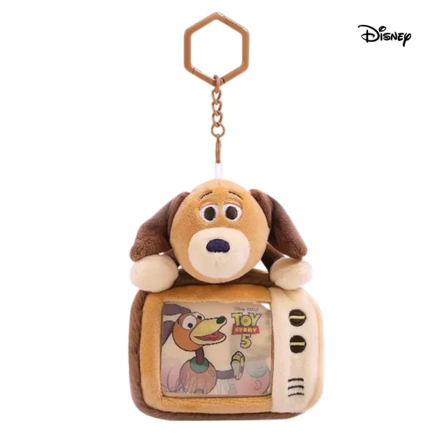 【Disney 迪士尼】Toy Story玩具總動員周邊商品正版耳機收納包零錢包彈簧狗臘腸狗生日禮物