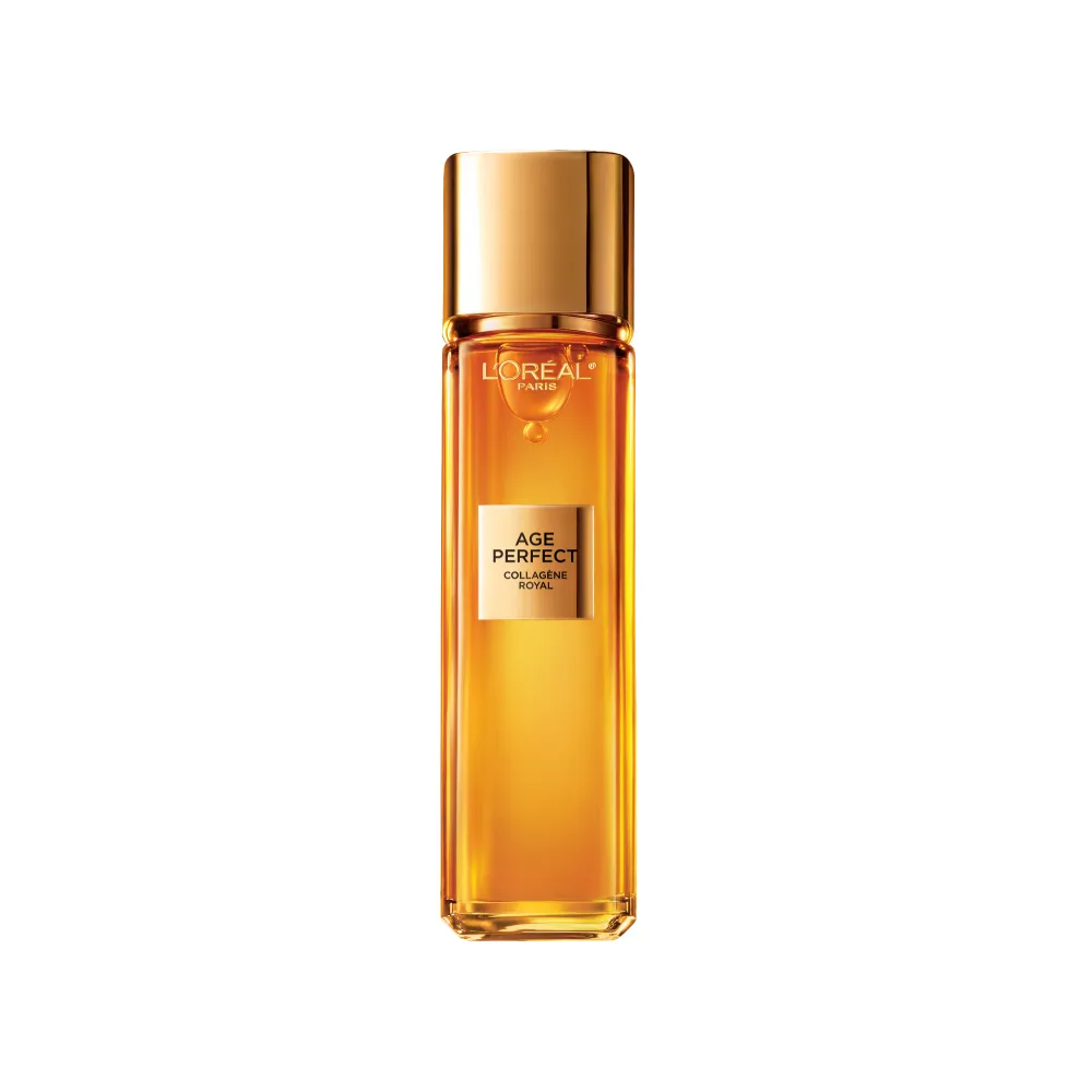 【L’OREAL Paris 巴黎萊雅】全新升級2.0金致臻顏花蜜奢養膠原精華露130ml(膠原小蜜露)