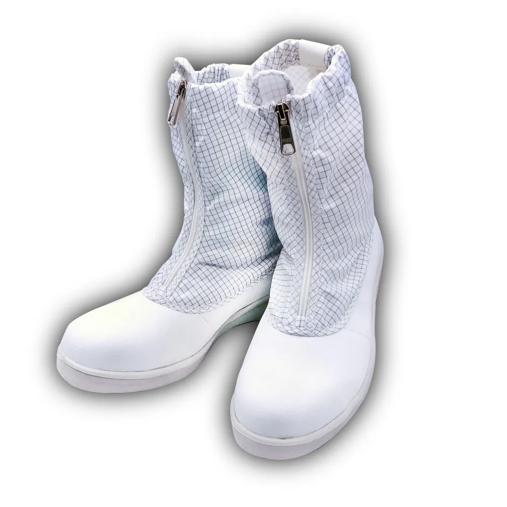 【Toping】Toping 專業安全鞋｜無塵靜電防護鞋/P907白/尺寸6-12/玻纖鋼頭/無塵室/科技業