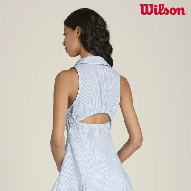 【WILSON】Collared Dress Tech Srsckr Gry Dwn 女款 服飾 連身裙 灰色 WE00086G011001