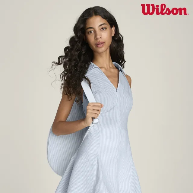 【WILSON】Collared Dress Tech Srsckr Gry Dwn 女款 服飾 連身裙 灰色 WE00086G011001
