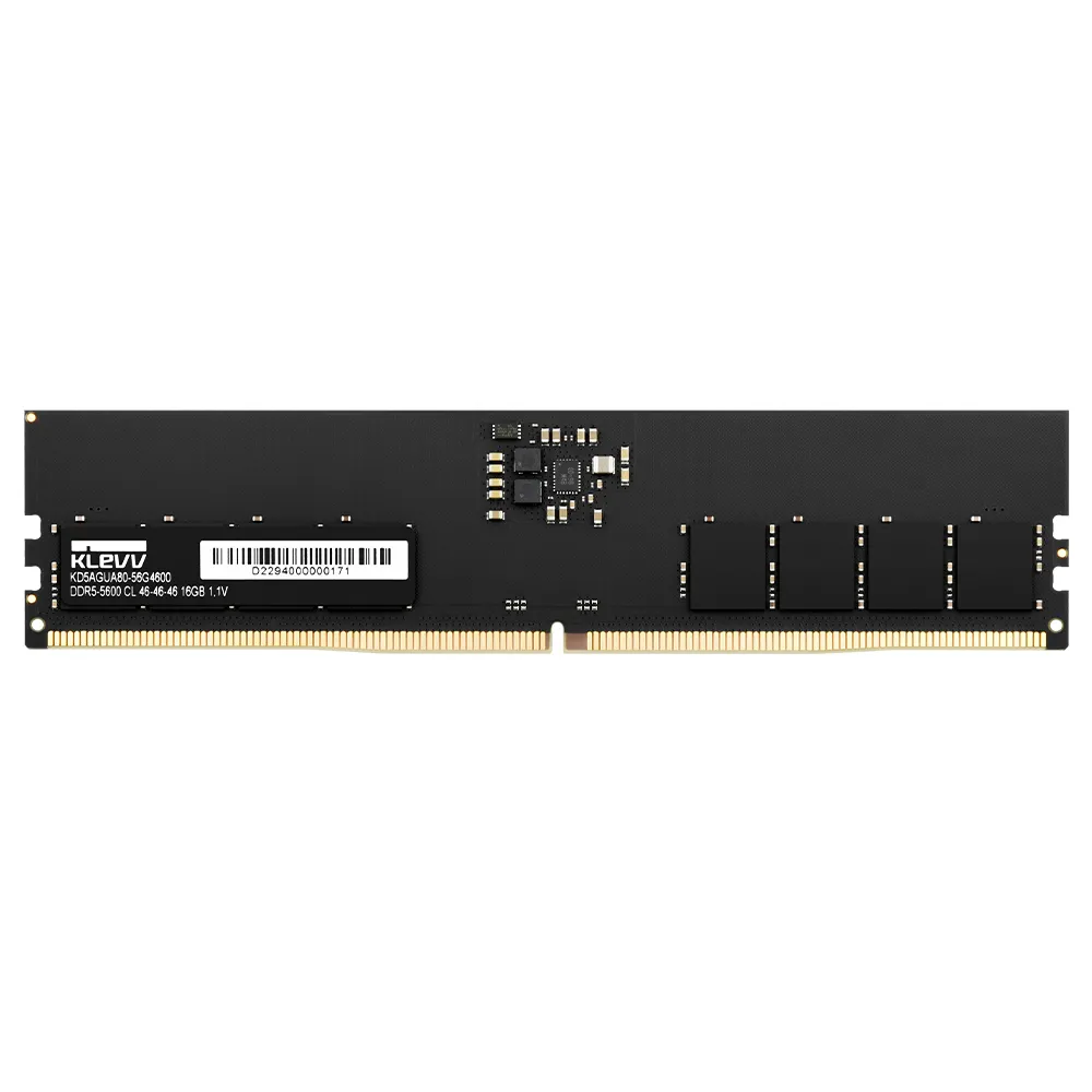 【KLEVV 科賦】DDR5 5600 16GB 桌上型記憶體(KD5AGUA80-56G460A)