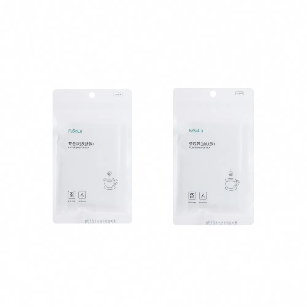 【FaSoLa】多用途一次性天然玉米纖維茶包袋/滷包袋-100入