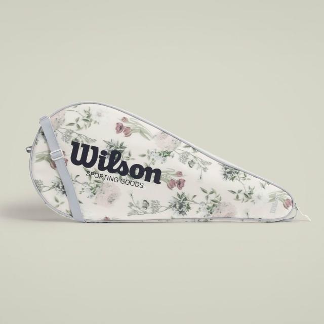 【WILSON】Racket Cover 中性 配件 球拍套 白色 WU00095Z012001
