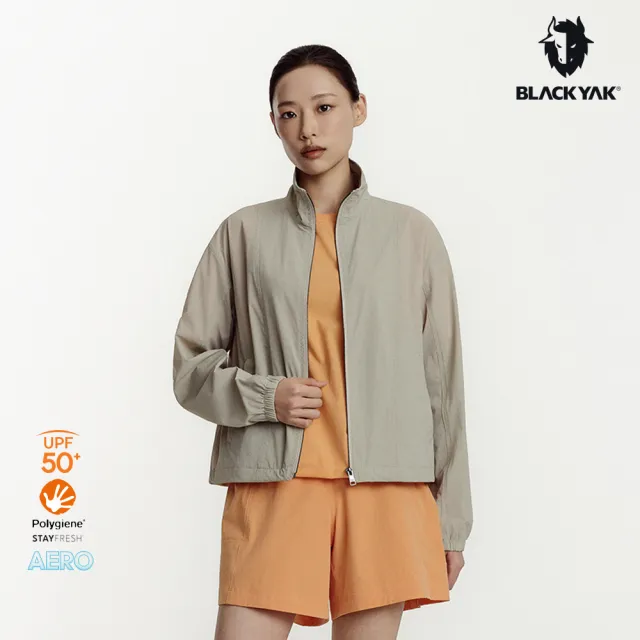 【BLACKYAK】女 AERO FRESH A高透氣涼感外套[三色]UPF50 透氣 涼感 抗菌除臭 吸濕快乾 可折收｜FB1WP207