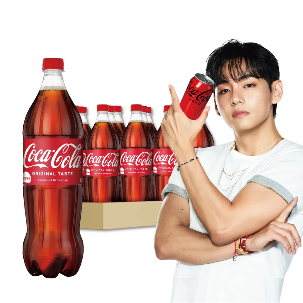 【Coca-Cola 可口可樂】寶特瓶1.25L x12入/箱(TQF微笑標章)