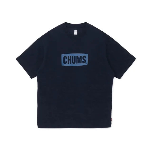 【CHUMS】CHUMS 休閒 CD CHUMS Logo T-Shirt短袖上衣 深藍 男 (CH012755N001)