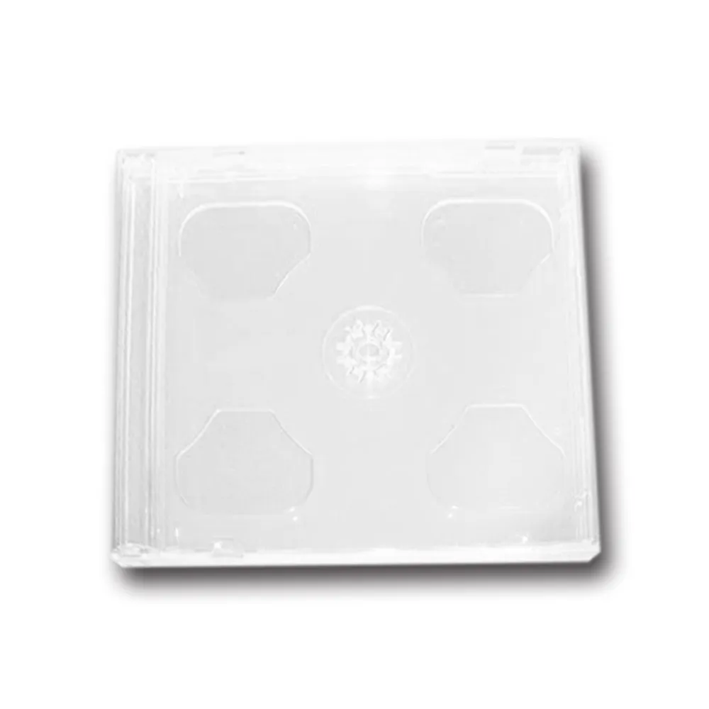 【臺灣製造】10.4mm jewel case 全透壓克力CD盒/DVD盒/光碟盒/CD殼-雙片裝(25個)