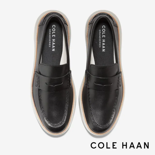 【Cole Haan】GRANDPRO TOPSPIN PENNY LOAFER 便士樂福鞋 男款寬楦 黑色(C36647)